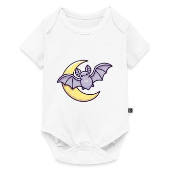 The Bat and the moon - Baby Premium short-sleeve bodysuit - white - Front