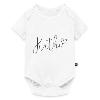 Kathi Name First Name Girl - Baby Premium short-sleeve bodysuit - white - Front