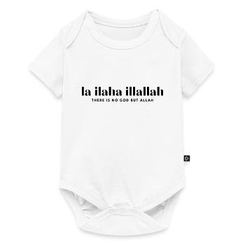 La ilaha illallah - Body à manches courtes Premium Bébé - blanc - Devant