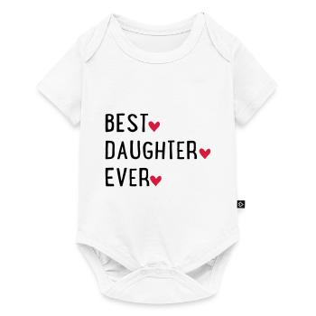 Daughter - Baby Premium short-sleeve bodysuit - white - Front