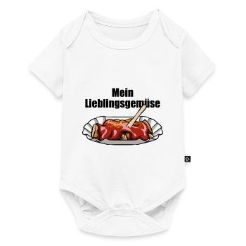 Currywurst - Mein Lieblingsgemüse - Fast Food - Baby Premium Kurzarmbody - Weiß - Vorne