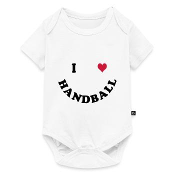 handball - Baby Premium short-sleeve bodysuit - white - Front