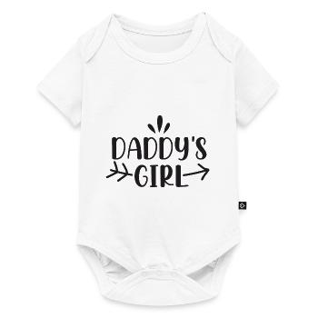 Daddys Girl - Babysprüche - Body - Baby Premium Kurzarmbody - Weiß - Vorne