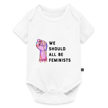 We should all be Feminists - Baby Premium short-sleeve bodysuit - white - Front