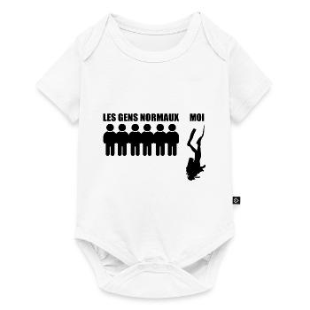 Diving | Diver Gift - Baby Premium short-sleeve bodysuit - white - Front