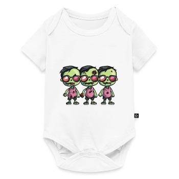 Zombies Halloween Cool - Body à manches courtes Premium Bébé - blanc - Devant