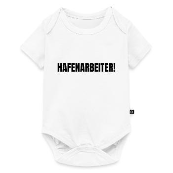 Hafenarbeiter - Baby Premium Kurzarmbody - Weiß - Vorne