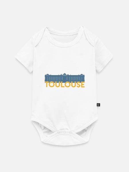 Toulouse - Baby Premium Kurzarmbody - Weiß