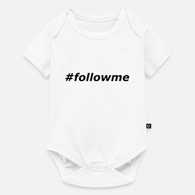 #followme - Baby Premium short-sleeve bodysuit - white
