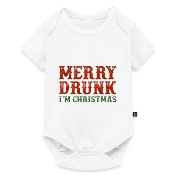 Joyeux Noël Noël Noël - Body à manches courtes Premium Bébé - blanc - Devant