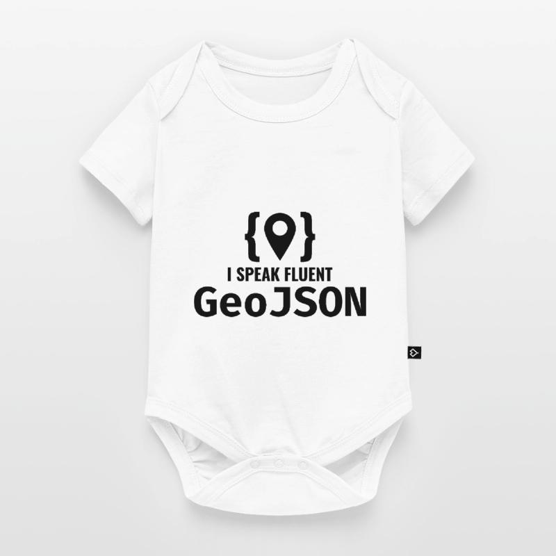 GeoJSON Entwickler Programmierer Programmierer GIS Mapping Baby Premium Kurzarmbody