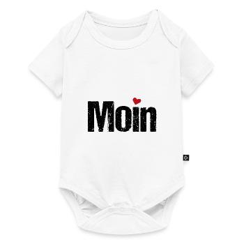 Moin Heart - Baby Premium short-sleeve bodysuit - white - Front