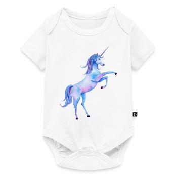 Licorne / Licorne 20 4 - Body à manches courtes Premium Bébé - blanc - Devant
