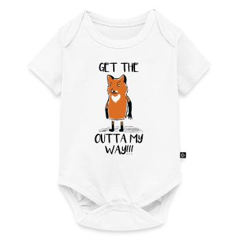 Fox foxes funny saying gift - Baby Premium short-sleeve bodysuit - white - Front