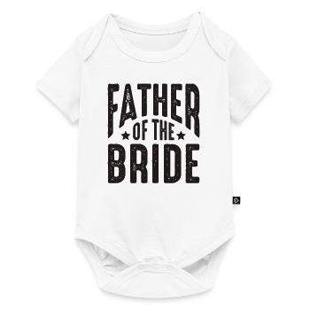 Father of the bride wedding wedding party - Baby Premium short-sleeve bodysuit - white - Front