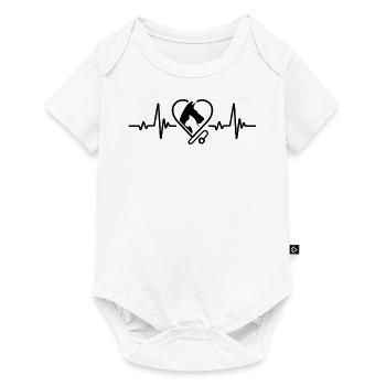 Vétérinaire Animaux Vétérinaire - Body à manches courtes Premium Bébé - blanc - Devant