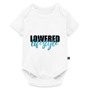 Downed Lifestyle Tuning - turquoise noire - Body à manches courtes Premium Bébé - blanc - Devant