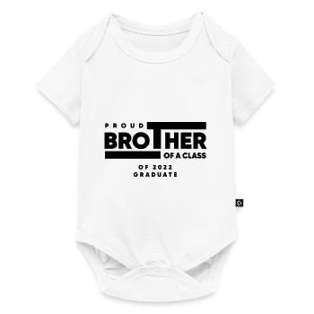 Proud Brother of A Class of 2022 Graduate Gift - Baby Premium short-sleeve bodysuit - white - Front