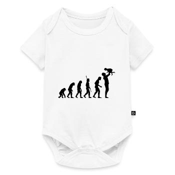 Vater Pa Vatertags Designs zum Vatertag - Baby Premium Kurzarmbody - Weiß - Vorne