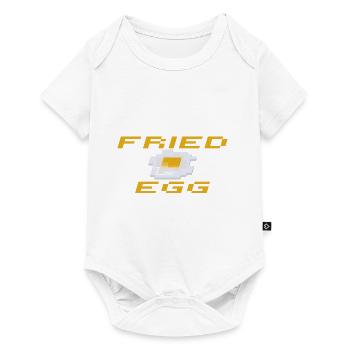 SBDesigns - Fried Egg / Oeuf au Plat - Body à manches courtes Premium Bébé - blanc - Devant