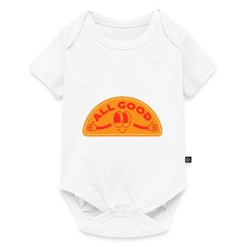 All Good - Gift - Gift Idea - Baby Premium short-sleeve bodysuit - white - Front