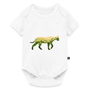 Ocelot - Baby Premium short-sleeve bodysuit - white - Front
