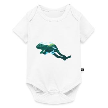 Chameleon - Baby Premium short-sleeve bodysuit - white - Front