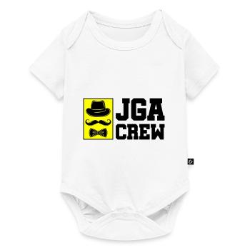Bachelor Crew Bachelor Party Saying - Baby Premium short-sleeve bodysuit - white - Front