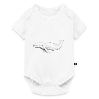 Sperm whale - Baby Premium short-sleeve bodysuit - white - Front
