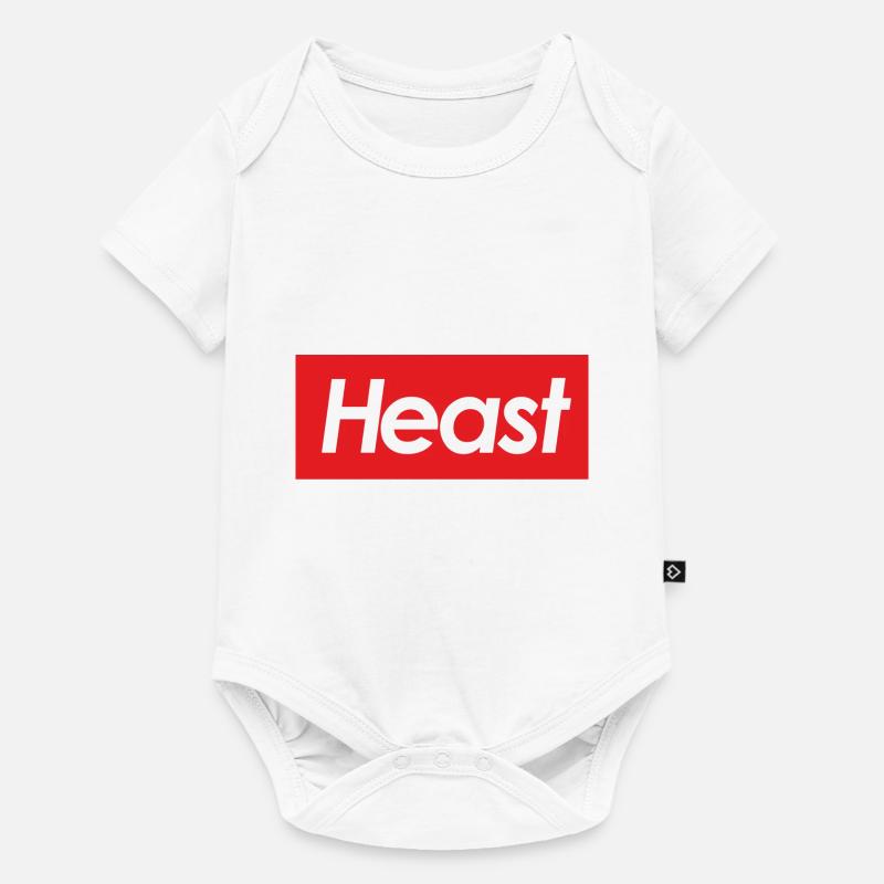 Heast - Body à manches courtes Premium Bébé - blanc