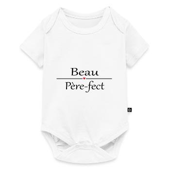 Beau Père-fect - Body à manches courtes Premium Bébé - blanc - Devant