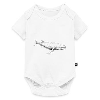 Sperm whale - Baby Premium short-sleeve bodysuit - white - Front