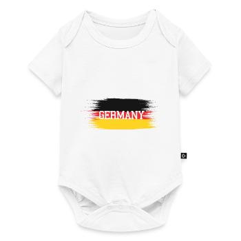Germany Germany Flag - Baby Premium short-sleeve bodysuit - white - Front