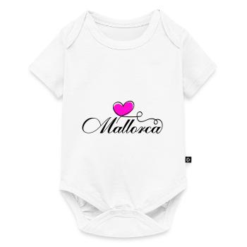 Amour du cœur de Majorque - Body à manches courtes Premium Bébé - blanc - Devant