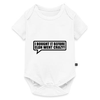 I bought it before Elon went crazy - Baby Premium short-sleeve bodysuit - white - Front