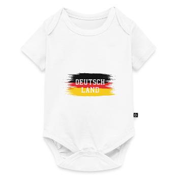 Germany Germany Flag - Baby Premium short-sleeve bodysuit - white - Front