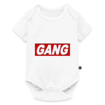 GANG cool saying Obey sign gift idea - Baby Premium short-sleeve bodysuit - white - Front