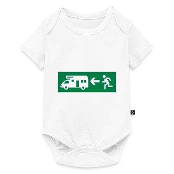 Camping-car - Body à manches courtes Premium Bébé - blanc - Devant