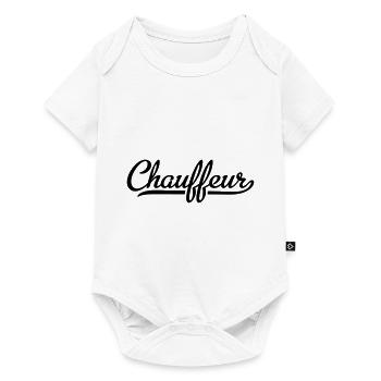 Chauffeur - Body à manches courtes Premium Bébé - blanc - Devant