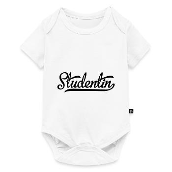 Étudiante - Body à manches courtes Premium Bébé - blanc - Devant
