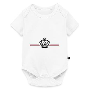 Crown Symbol Line - Baby Premium short-sleeve bodysuit - white - Front