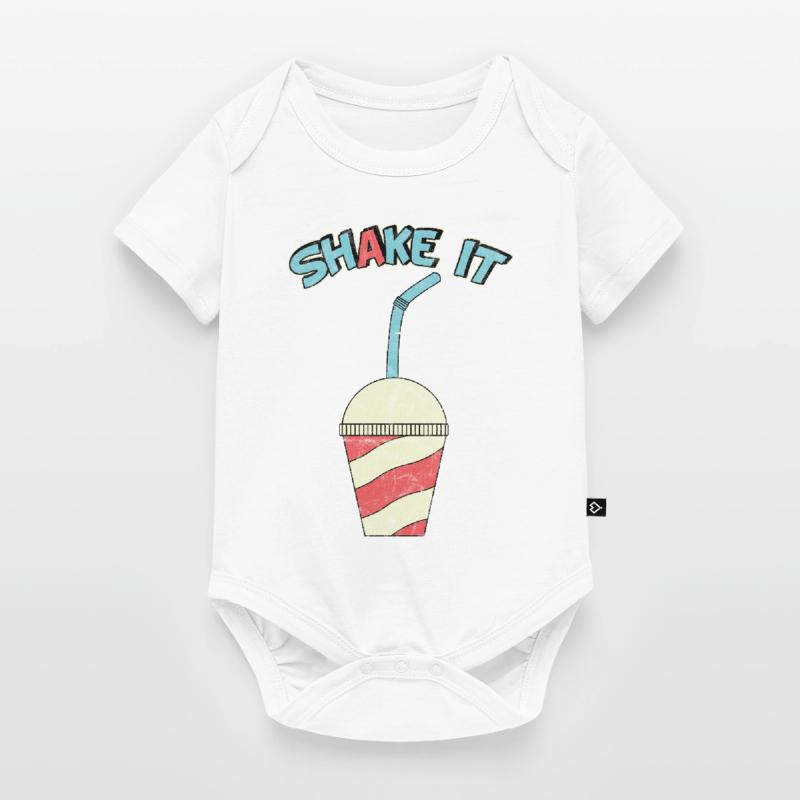 Milchshake Sommer Eis Softeis Limonade Geschenk Baby Premium Kurzarmbody