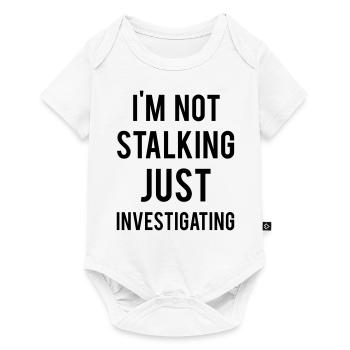 Investigating - Baby Premium short-sleeve bodysuit - white - Front