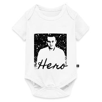 Hero, Held,nawalny, rip - Baby Premium Kurzarmbody - Weiß - Vorne