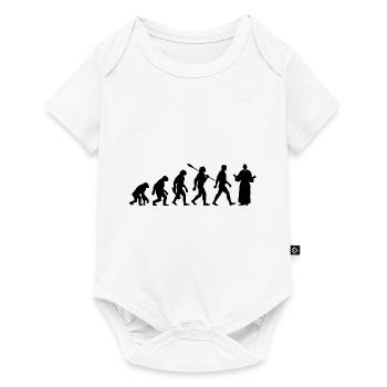 Evolution - Pastors - Church - Religion - Baby Premium short-sleeve bodysuit - white - Front