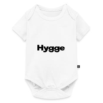 Hygge hoo ga cozy tea happy danish slit - Baby Premium short-sleeve bodysuit - white - Front