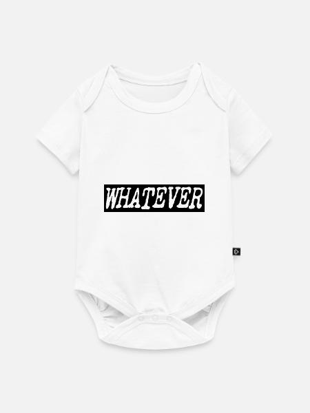 Whatever - Baby Premium Kurzarmbody - Weiß