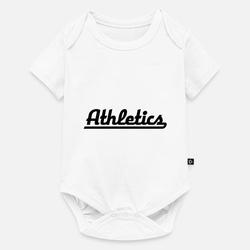 athletics - Baby Premium Kurzarmbody - Weiß