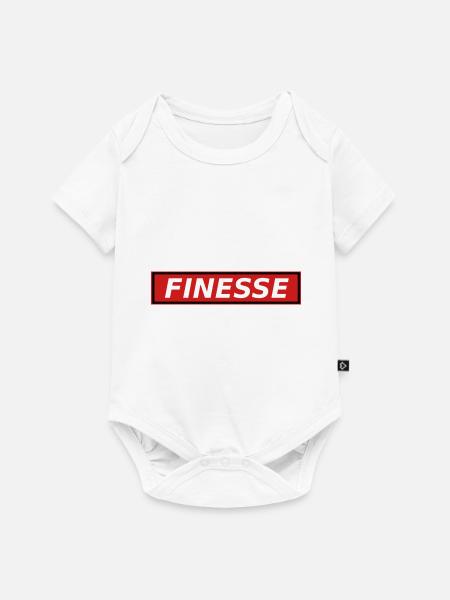 Finesse - Baby Premium Kurzarmbody - Weiß