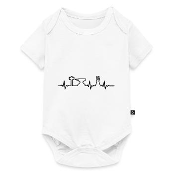 Great design for horsesmith hoofsmith - Baby Premium short-sleeve bodysuit - white - Front
